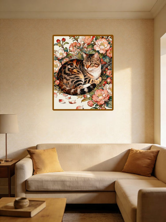 Cats and Flowers 4