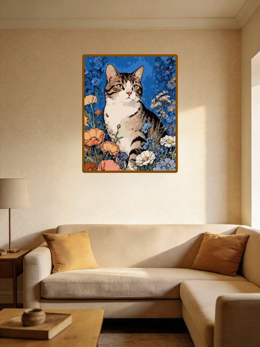 Cats and Flowers 6