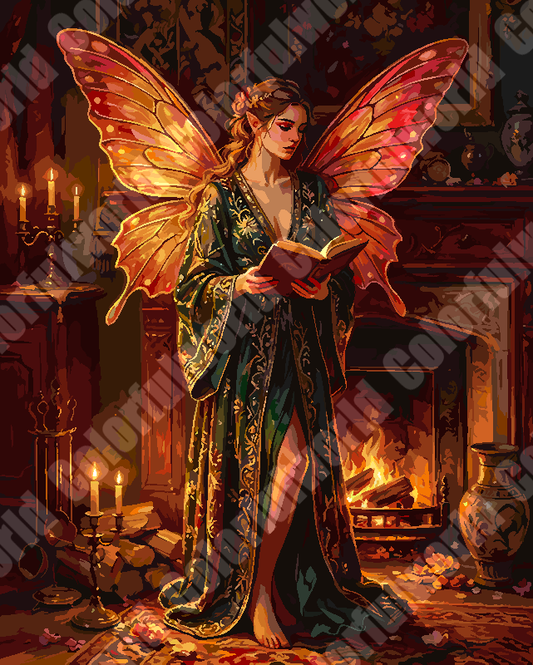 Fairy Goblet Glow(36-80+colors)Paint By Numbers