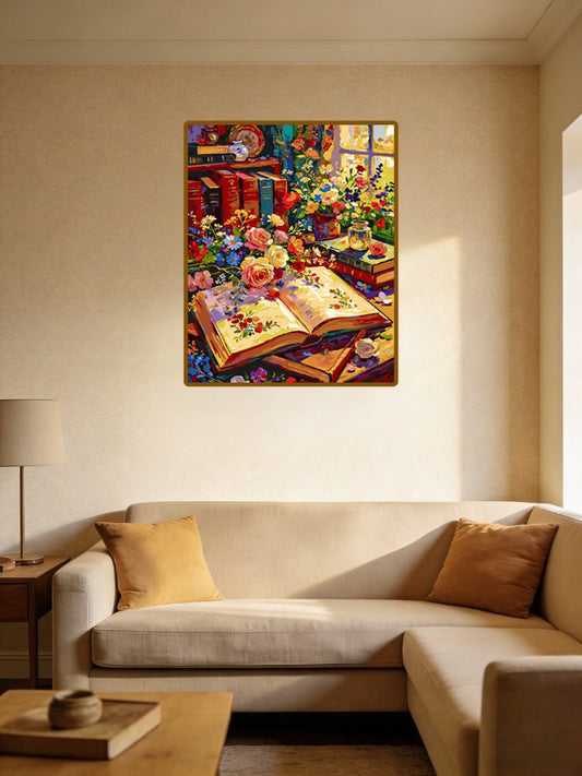 Floral Reading Nook 3(36-60+colors)