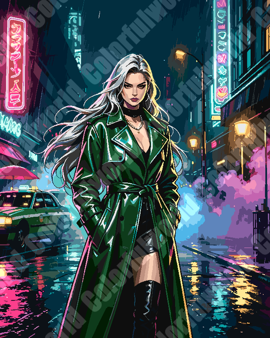 Jade Gown Paint By Numbers