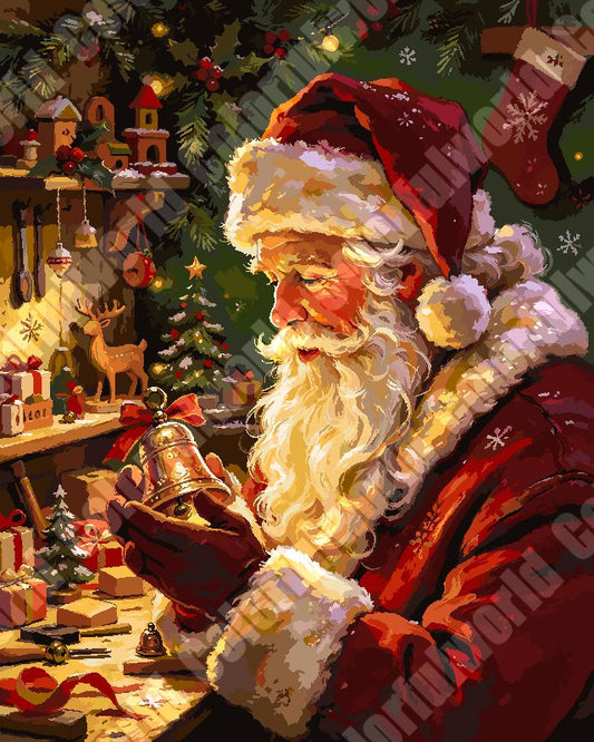 Santa Profile Gifts(36-60+colors)Paint By Numbers