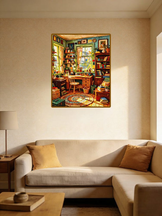 Sunlit Bookroom 4(36-60+colors)
