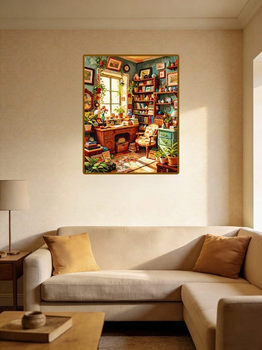Sunlit Bookroom 3(36-60+colors)