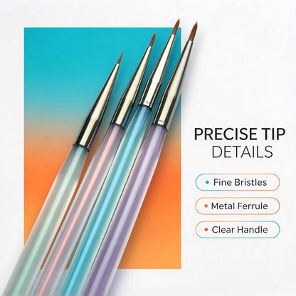 4 PCS Detail Brush Set