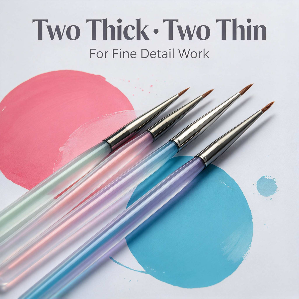 4 PCS Detail Brush Set