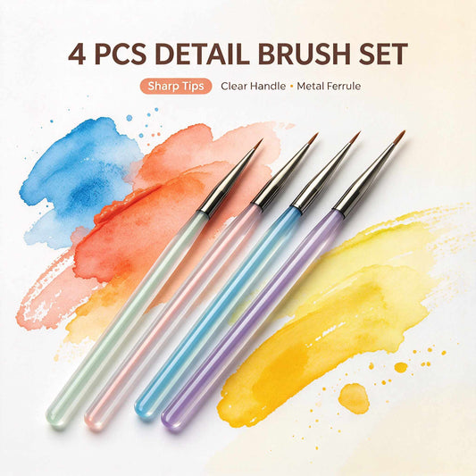 4 PCS Detail Brush Set