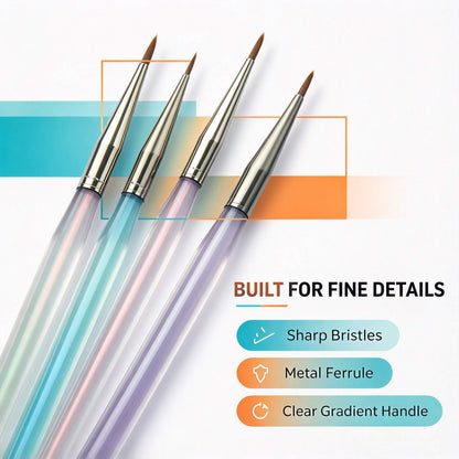 4 PCS Detail Brush Set