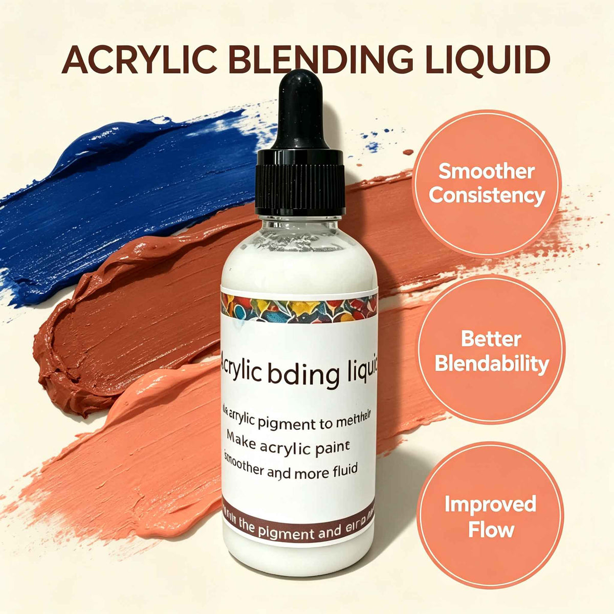 Acrylic Fluid Paint Mixture 100ml