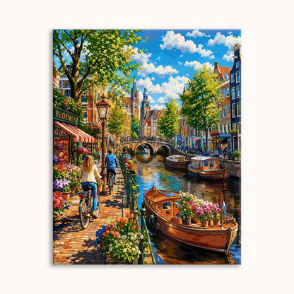 Amsterdam Canal Lane 1（36-80+colors）
