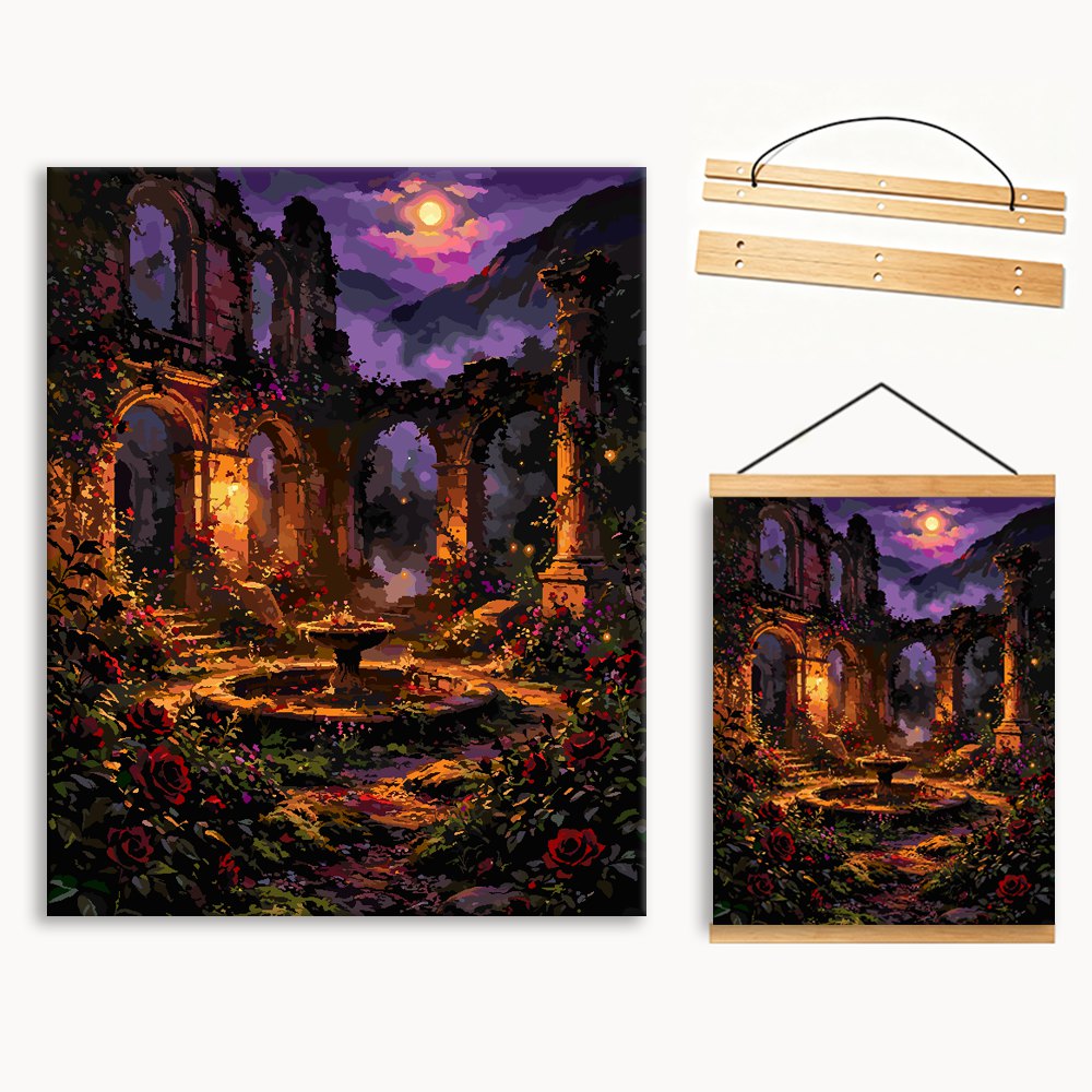 Ancient Ruin Glow（36-80+colors）Paint By Numbers