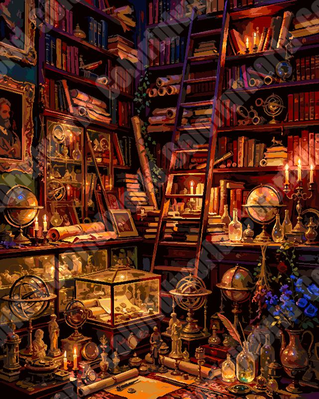 Ancient Tome Room（36-80+colors）