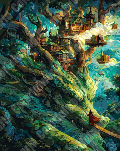 Ancient Wood Dragon（36-80+colors）