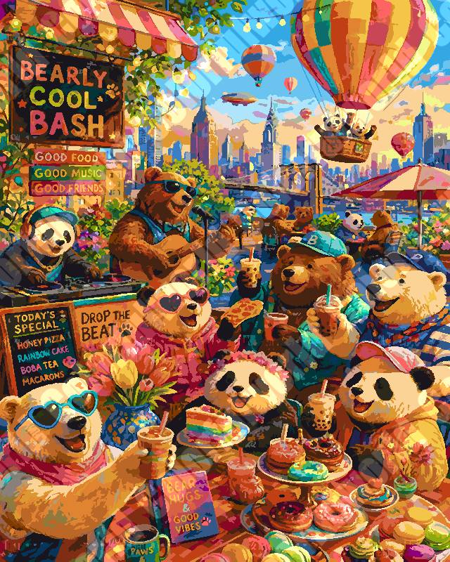 Animal Roof Party 2（36-60+colors）