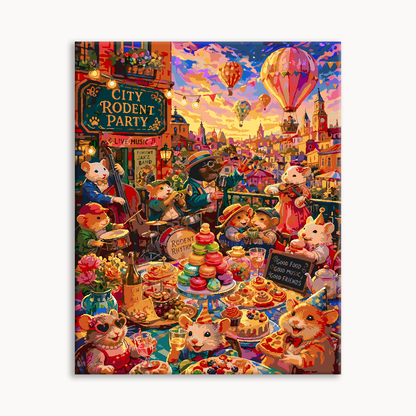 Animal Roof Party 1（36-60+colors）