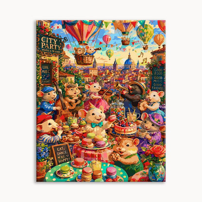 Animal Roof Party 4（36-80+colors）