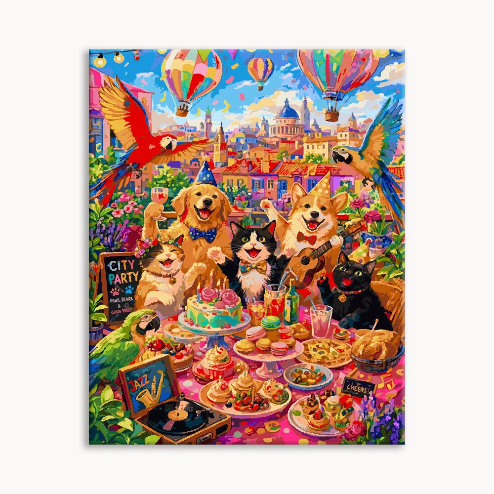 Animal Roof Party 6（36-80+colors）
