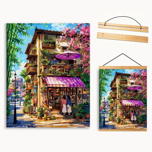 Anime Street Cove 2（36-60+colors） Paint By Numbers