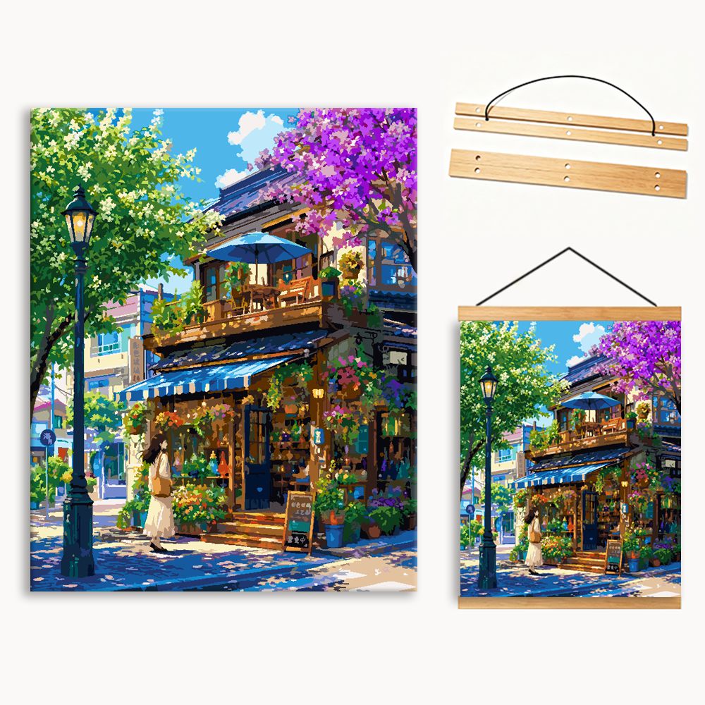 Anime Street Cove 3（36-60+colors） Paint By Numbers