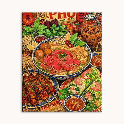 Asian Noodle Bowl（36-80+colors）