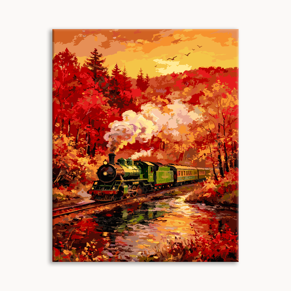 Autumn Rail Stream