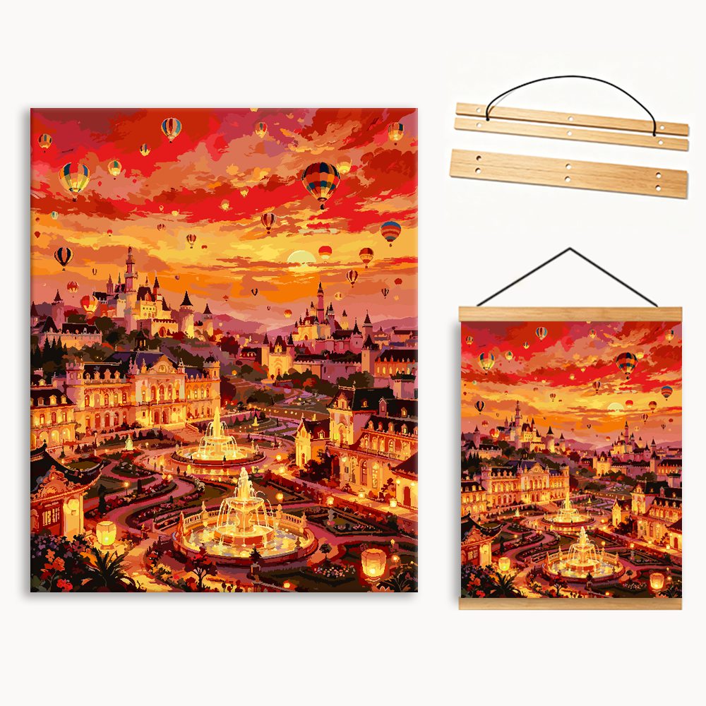 Blazing Sunset Valley（36-80+colors）
