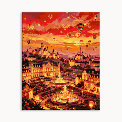 Blazing Sunset Valley（36-80+colors）