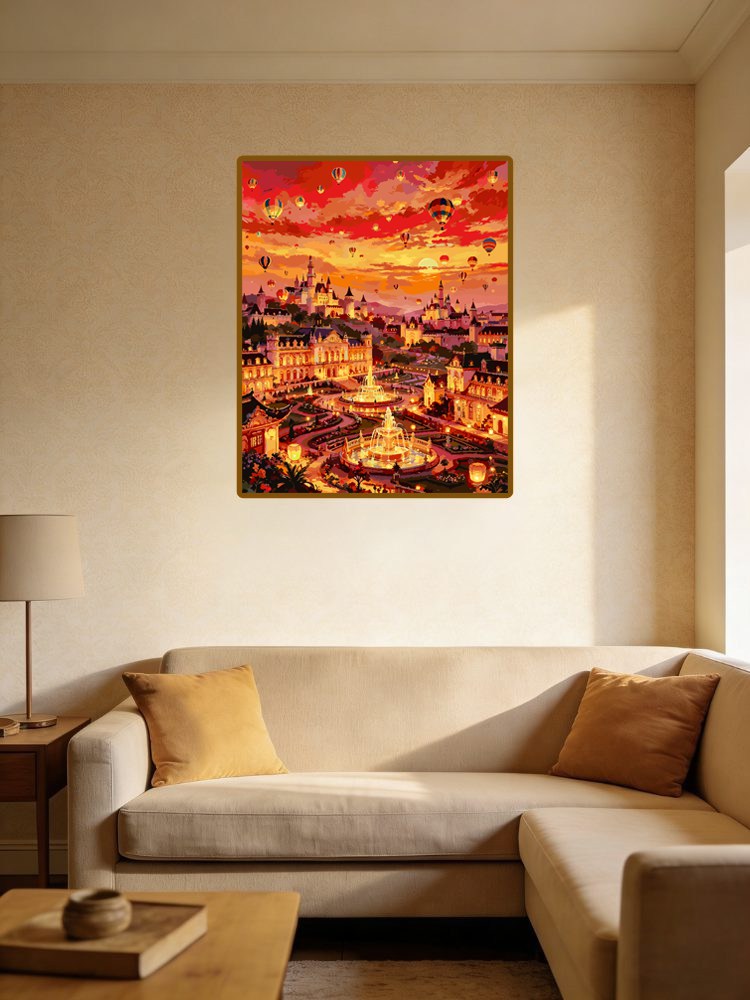 Blazing Sunset Valley（36-80+colors）