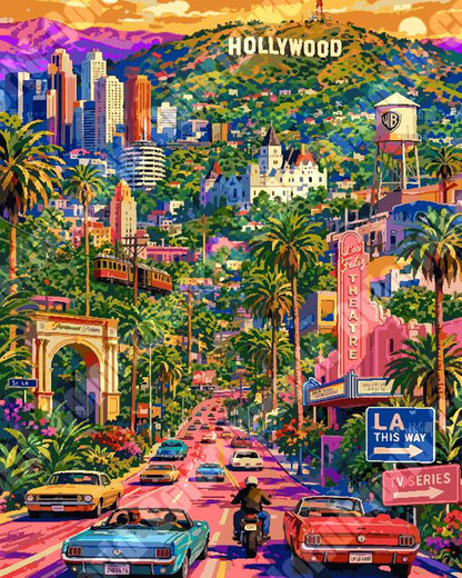 California Sunset 1（36-80+colors）