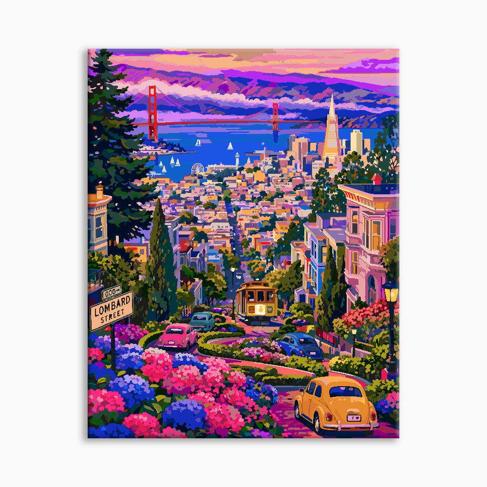 California Sunset 5（36-80+colors）