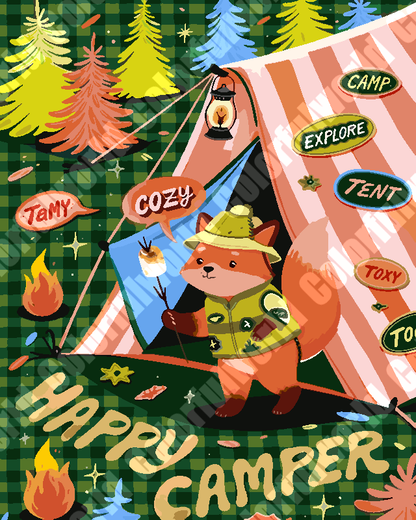 Camping Forest Critter