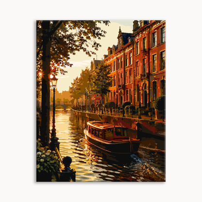 Canal Summer Dusk