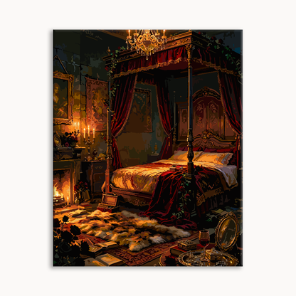 Candlelit Library（36-80+colors）