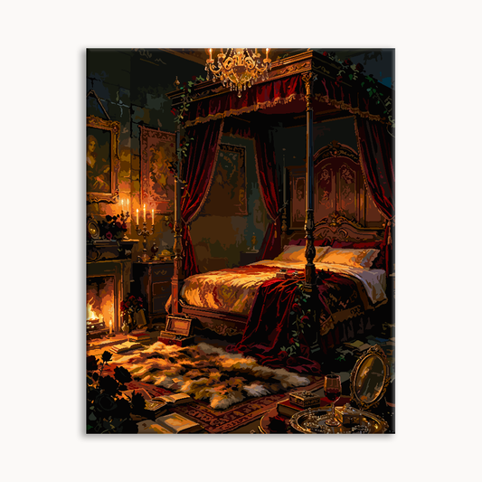 Candlelit Library（36-80+colors）