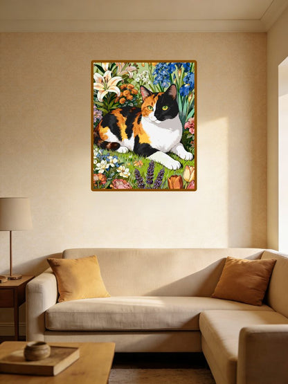 Cats and Flowers 1