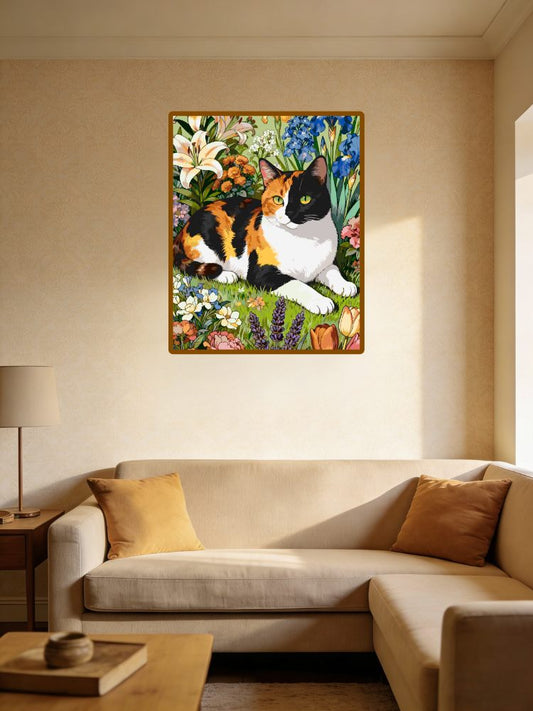 Cats and Flowers 1
