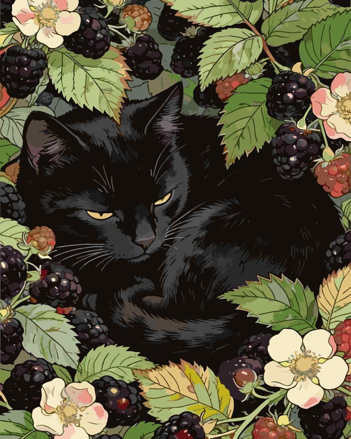 Cats and Flowers 2