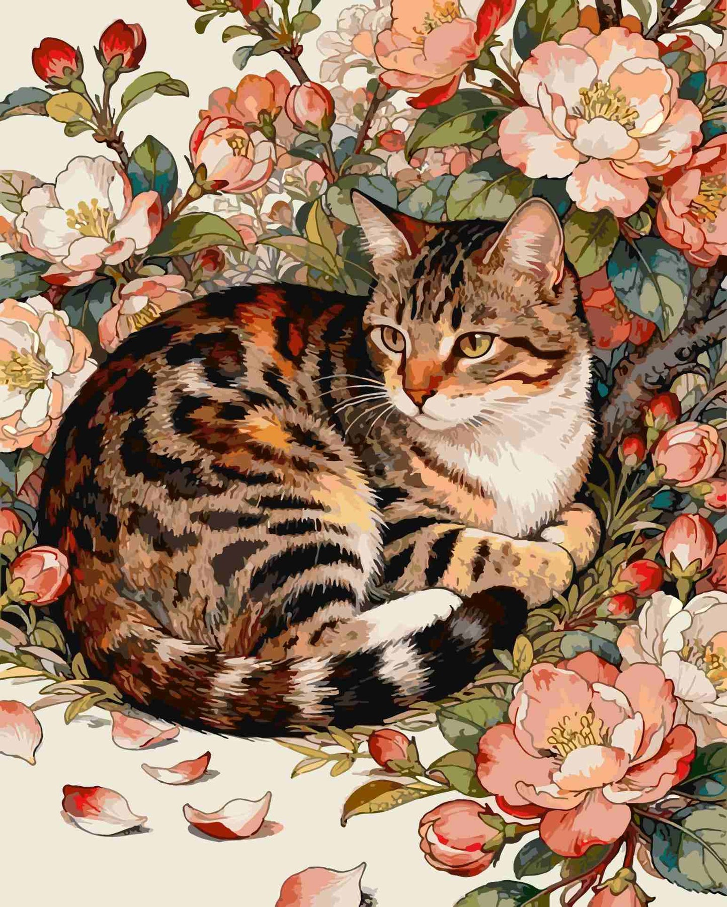 Cats and Flowers 4