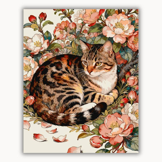 Cats and Flowers 4