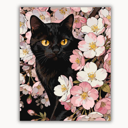 Cats and Flowers 8