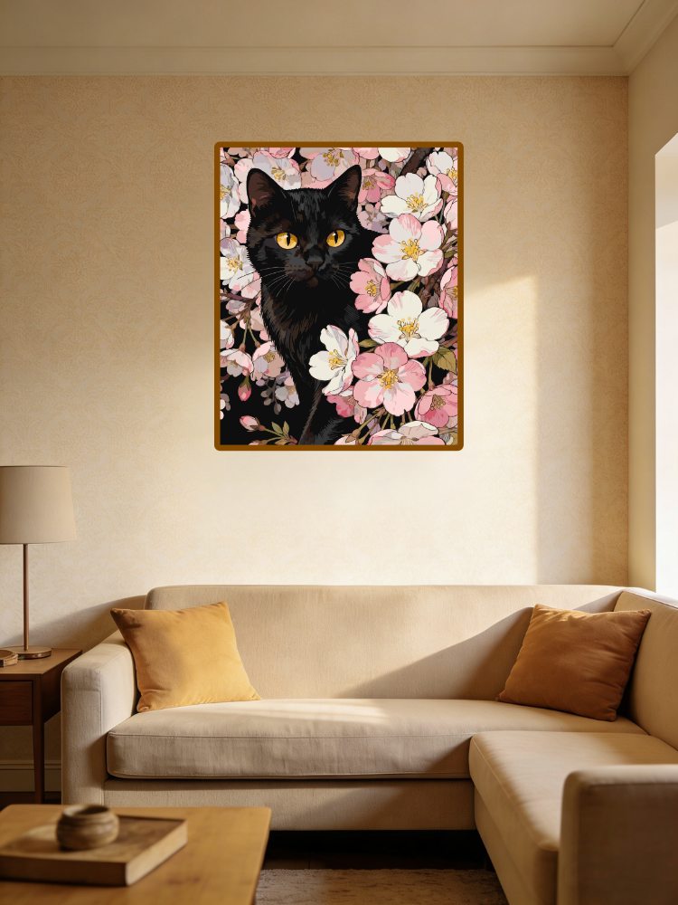 Cats and Flowers 8