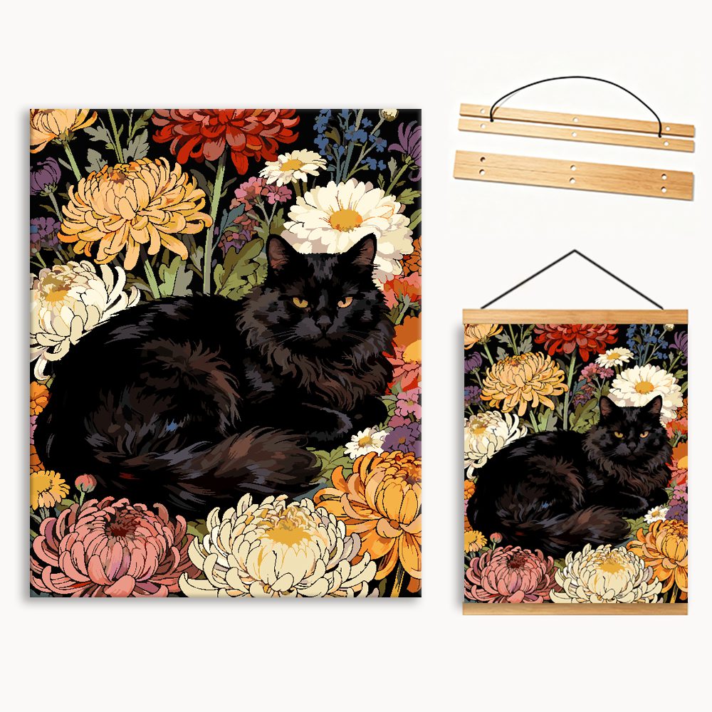 Cats and Flowers 10