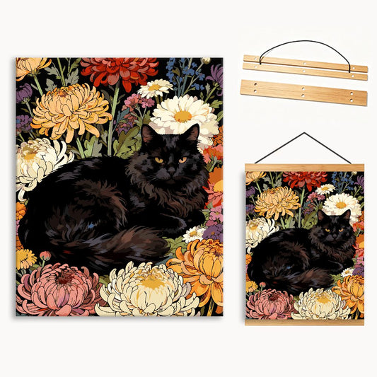 Cats and Flowers 10