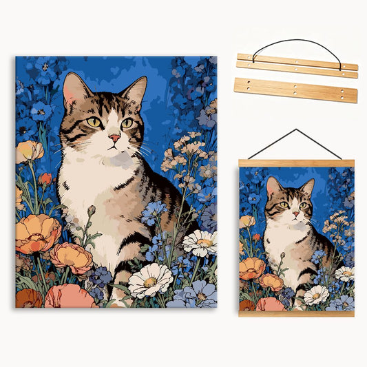 Cats and Flowers 6