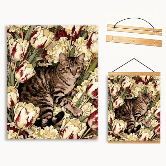 Cats and Flowers 7