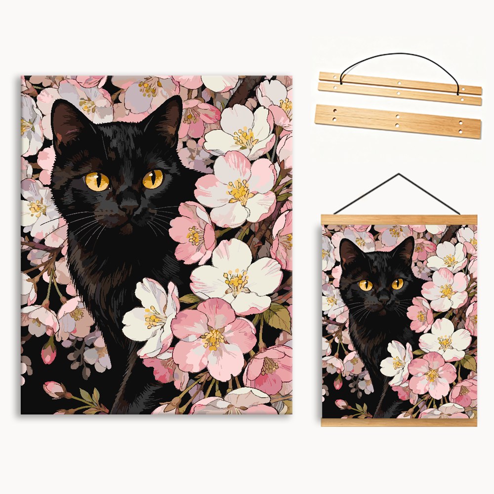 Cats and Flowers 8