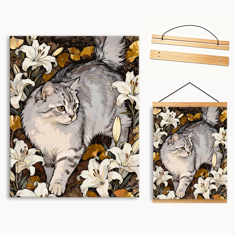 Cats and Flowers 9