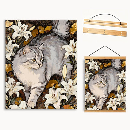 Cats and Flowers 9