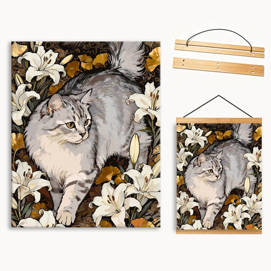 Cats and Flowers 9