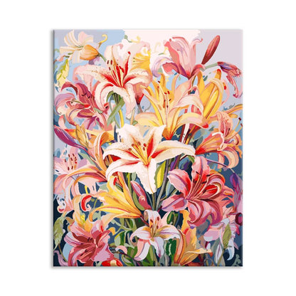 Cluster of Lilies 2（36-60+colors）